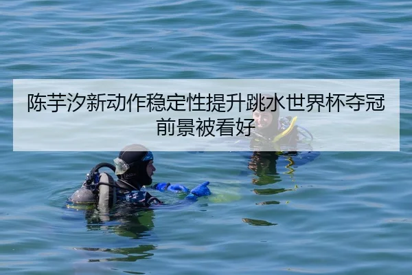 陈芋汐新动作稳定性提升跳水世界杯夺冠前景被看好